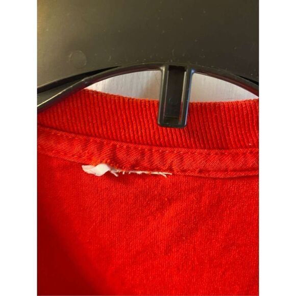 Simply Southern Red Christmas Long Sleeve TShirt Elf "Tis the Season" Youth larg - Picture 6 of 7